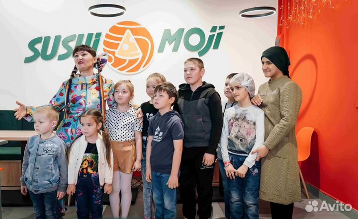 Франшиза пиццерий Sushi Moji с высоким доходом