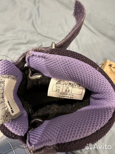 Ботинки зимние детские 23 viking