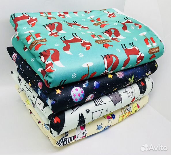 Впитывающие пеленки из угольного бамбука