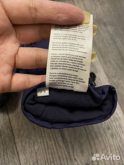 Варежки зимние 3-4 годика