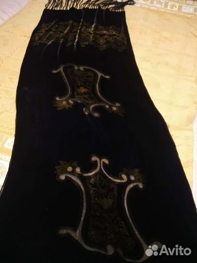 Шарф помбархат