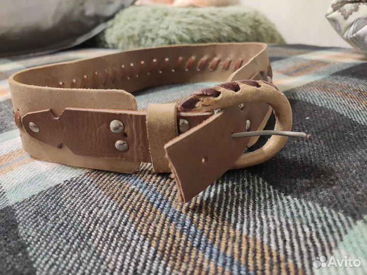 Кожаный ремень