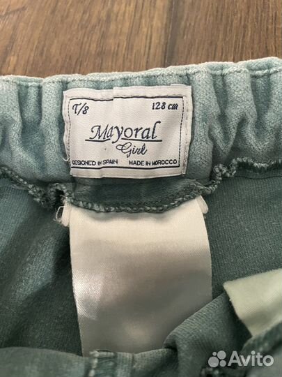 Брюки на девочку 128