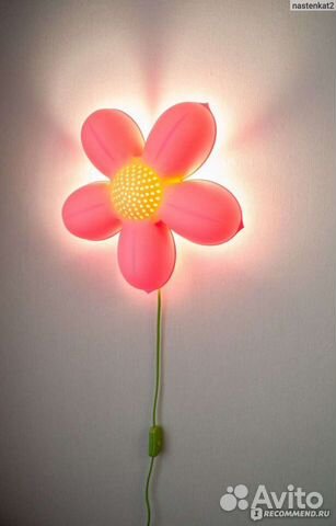 Светильник детский икеа смила блумма