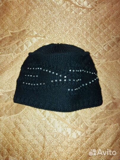 Шапка женская вязаная,размер 57