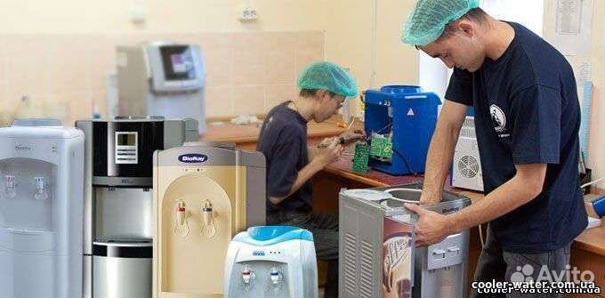 Ремонт и обслуживание кулера для воды