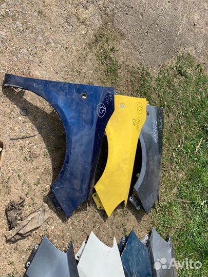 Крыло переднее Skoda Fabia