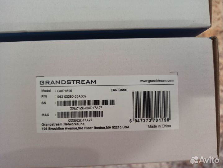 IP телефон grandstream GXP1625