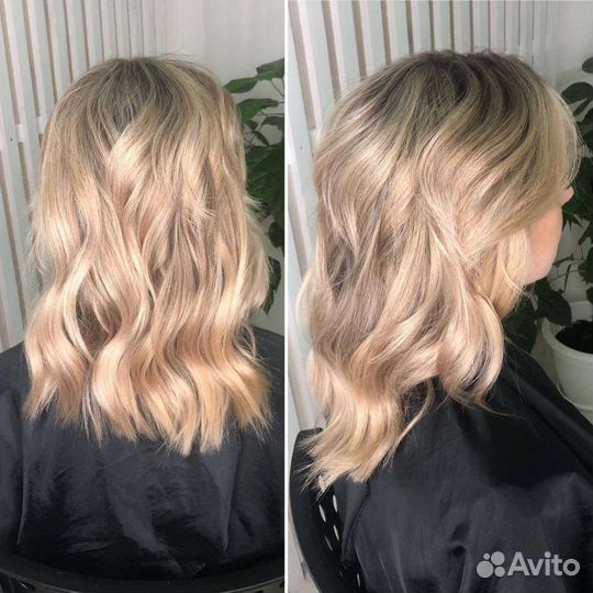 Окрашивание волос.Опытный мастер