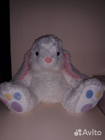 Зайка (большая мягкая игрушка)