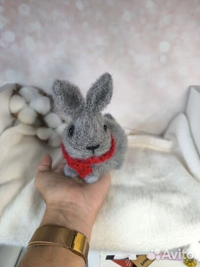 Вязаный кролик