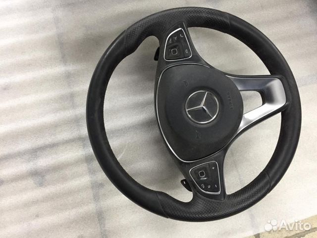 Руль Mercedes W213 AMG с подушкой оригинал