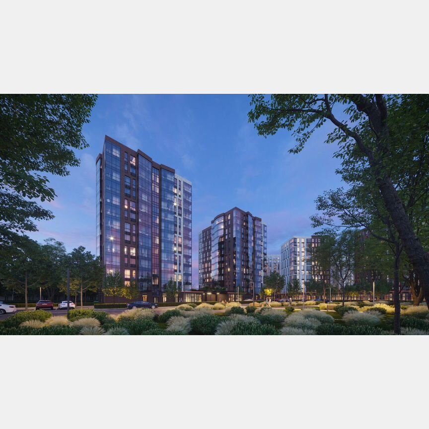 3-к. квартира, 90,7 м², 4/13 эт.