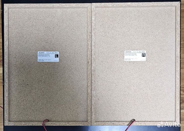 Акустические колонки sony, aiwa