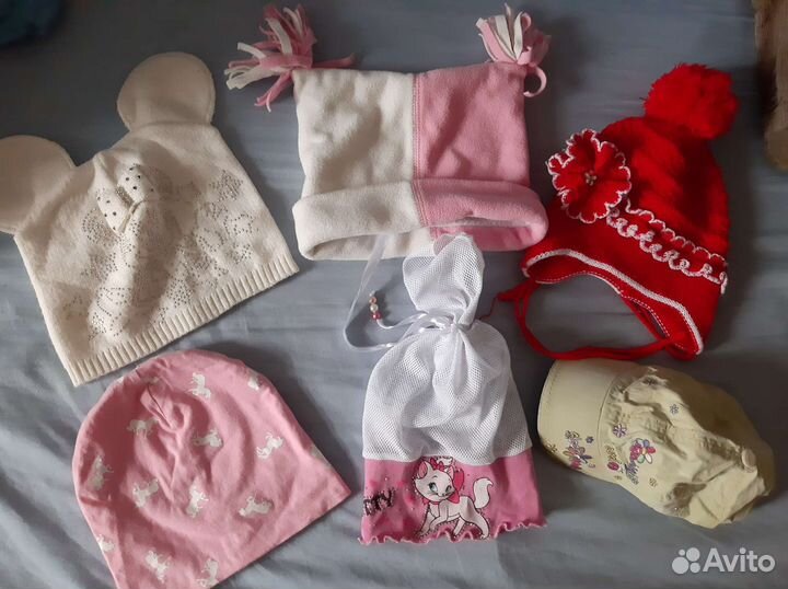 Шапки на 1-2года