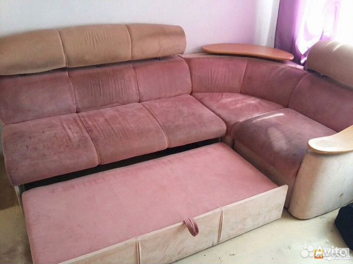 Глубокая химчистка мягкой мебели салона авто матра