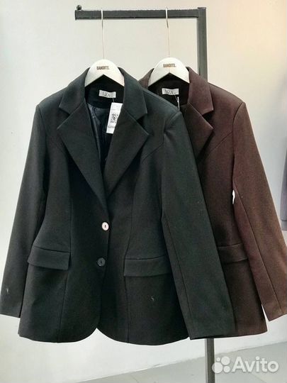 Пиджак женский с акцентом на талии 42 44 46