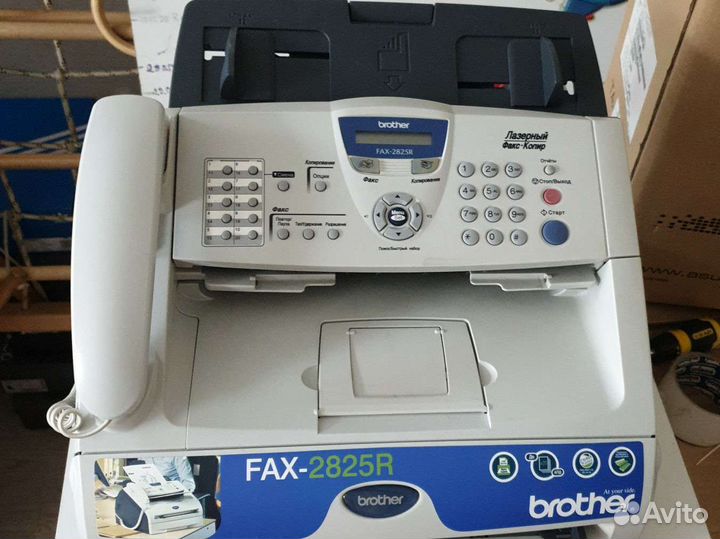 Телефон, факс-копир лазерный brother 2825rт