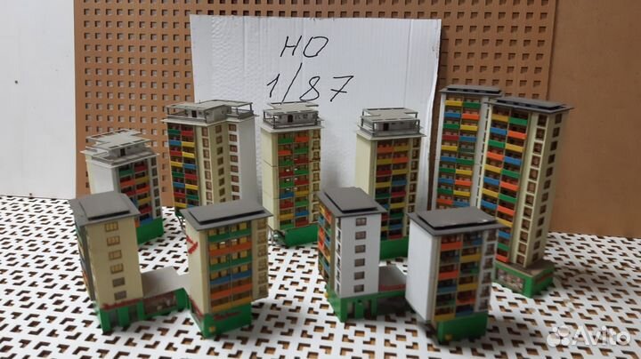 Домики для макета жд