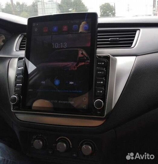 Mitsubishi lancer 9 Магнитола Android Тесла новая