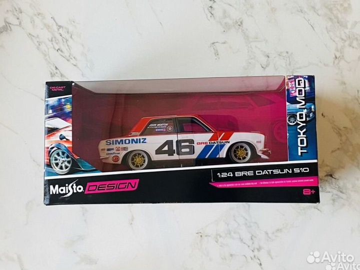 Maisto 1:24 BRE Datsun 510 Tokyo Mod