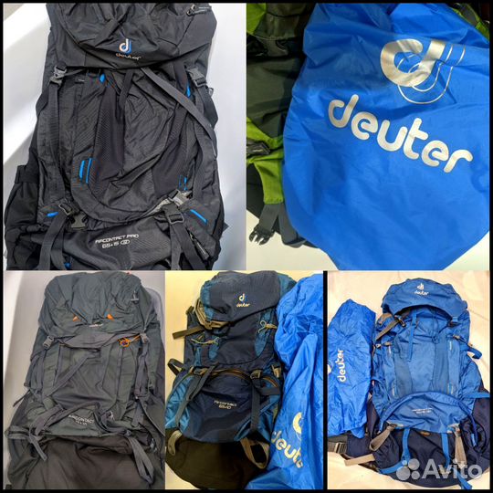 Deuter aircontact pro 75+10, 65+15SL, 65+10