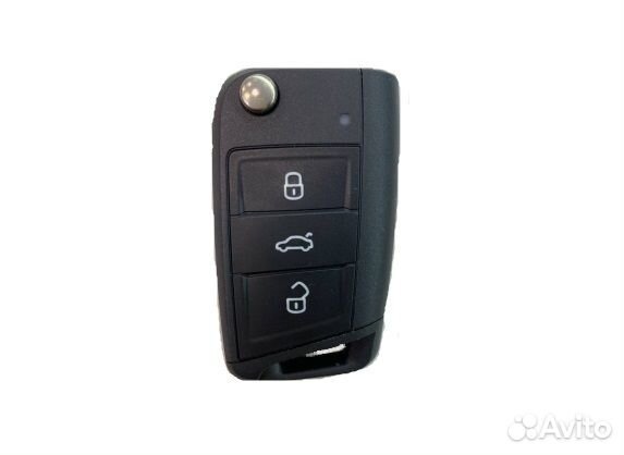 Оригинальный выкидной ключ VW Tiguan 2017+ 434Mhz
