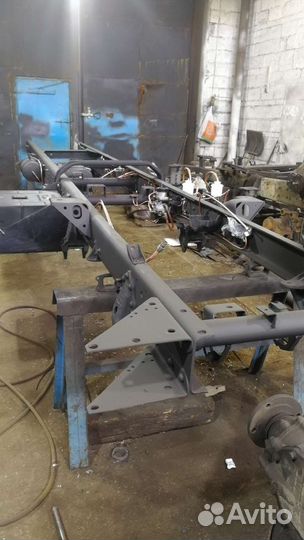 Рама Урал под двс Камаз 740