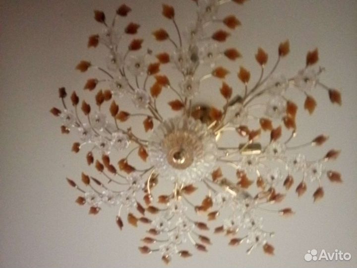Люстра потолочная бу