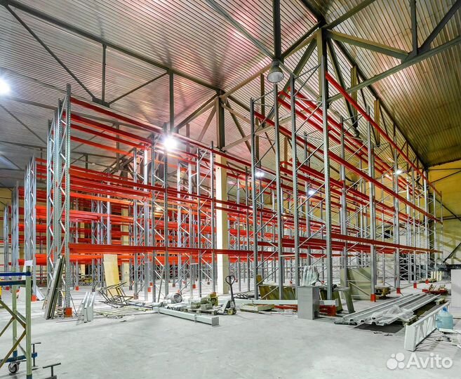 Стеллажи паллетные Для склада Фронтальные