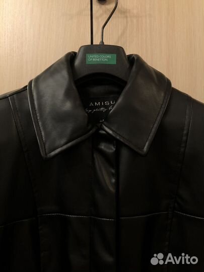 Кожаный плащ