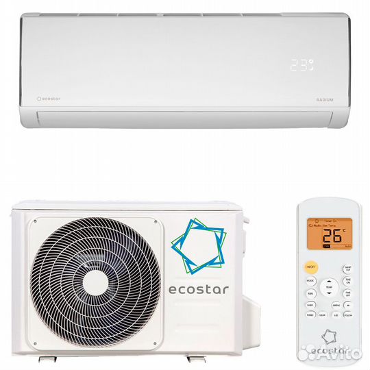 Сплит-система ecostar (Экостар) Radium KVS-RAD12CH