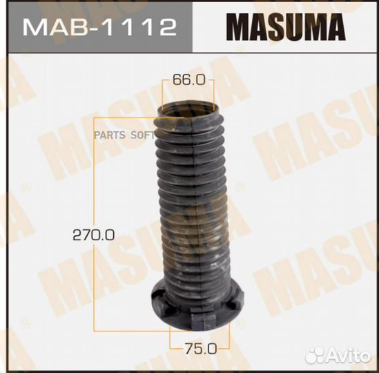 Masuma MAB1112 MAB1112 пыльник амортизатора передн