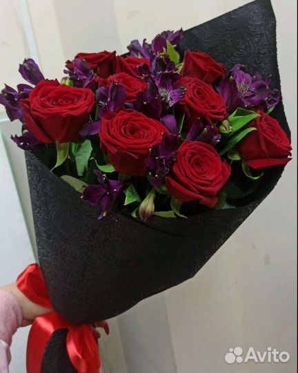 Букет цветов на 14 февраля