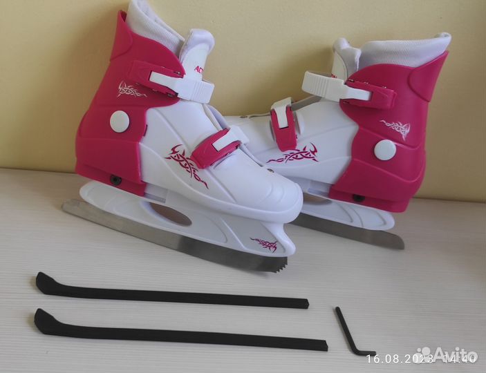 Коньки ледовые раздвижные