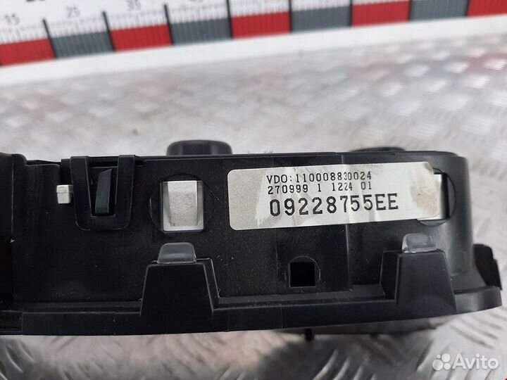 Панель приборная (щиток приборов) для Opel Astra G