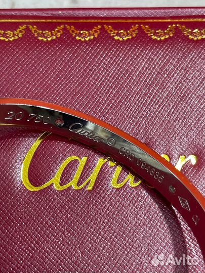 Браслет Cartier Love (камни)