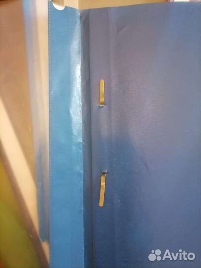 Папки пластиковые со скоросшивателем