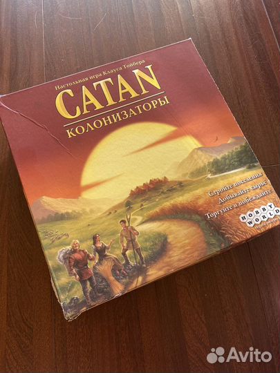 Катан настольная игра Catan Колонизаторы