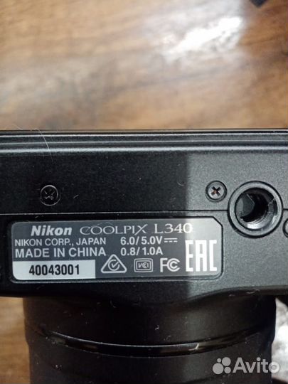 Цифровой фотоаппарат nikon coolpix L340