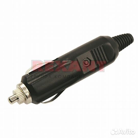 Штекер автоприкуривателя с предохранителем rexant