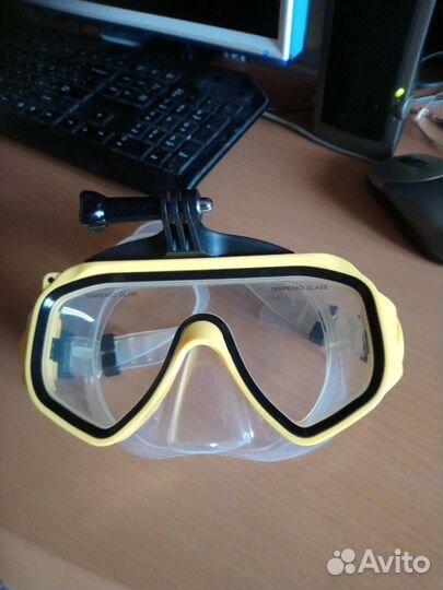 Маска для плавания с видеокамерой