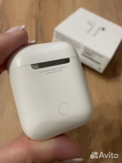 Беспроводные наушники apple airpods 2 Премиум