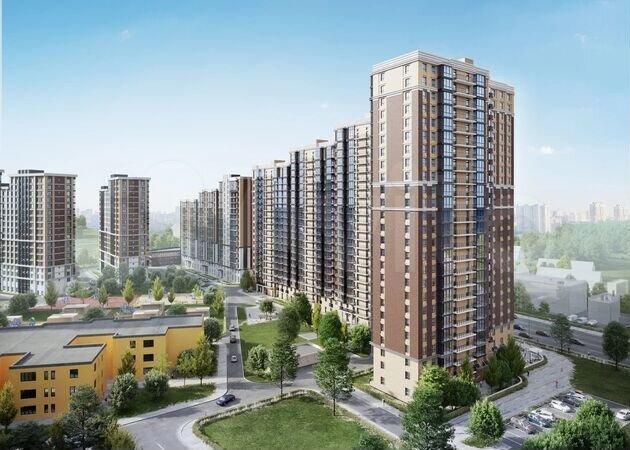 3-к. квартира, 88,5 м², 3/25 эт.