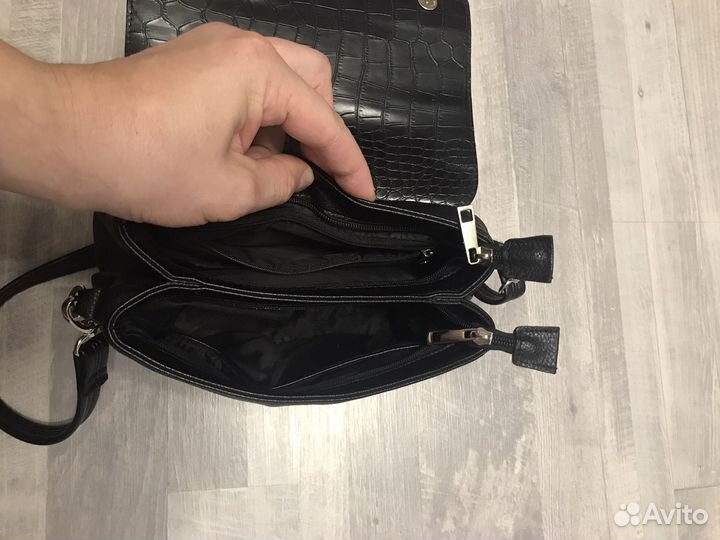 Сумка женская через плечо черная