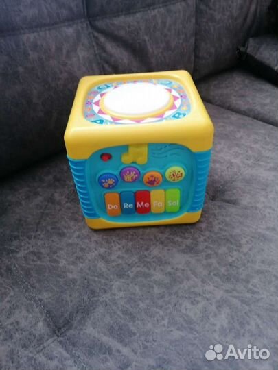 Развивающий кубик музыкальный