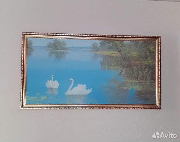 Картина в раме 100х50 см