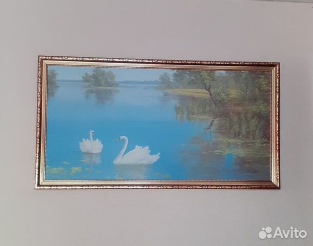 Картина в раме 100х50 см