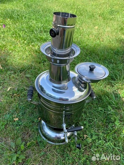 Турецкий самовар на дровах