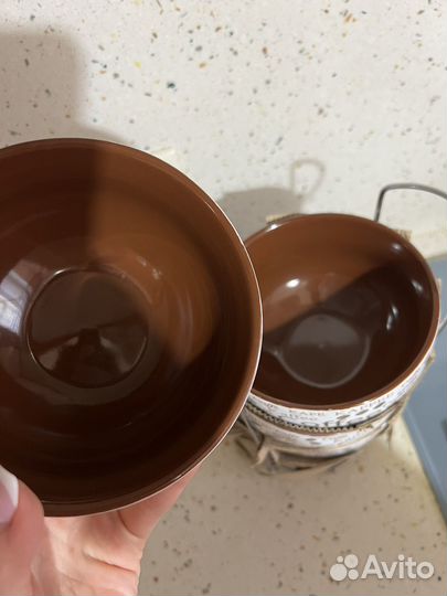 Горшок керамический/ Пиалы/ Глубокие тарелки